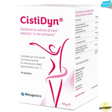 Metagenics CistiDyn - 14 bustine DRENANTI DIURETICI