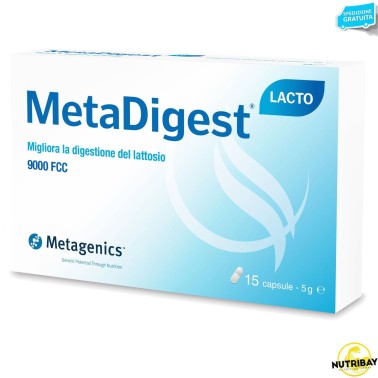 Metagenics MetaDigest Lacto - 15 caps BENESSERE-SALUTE