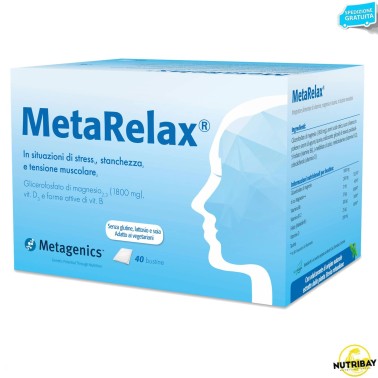 Metagenics MetaRelax - 40 bustine BENESSERE-SALUTE