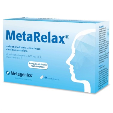 Metagenics MetaRelax - 45 cpr BENESSERE-SALUTE
