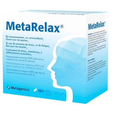 Metagenics MetaRelax - 180 cpr BENESSERE-SALUTE