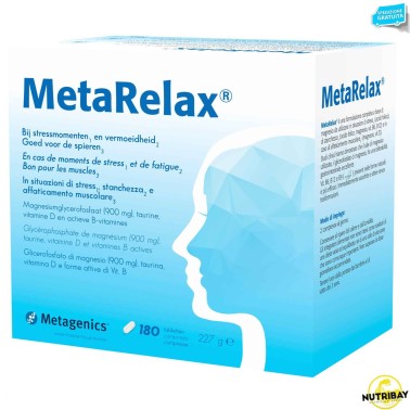 Metagenics MetaRelax - 180 cpr BENESSERE-SALUTE