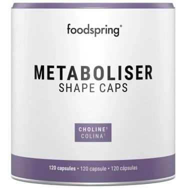 Foodspring Metaboliser Shape Caps - 120 caps BRUCIA GRASSI TERMOGENICI