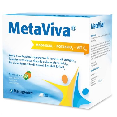 Metagenics MetaViva MgK Vit. C - 20 bustine VITAMINE