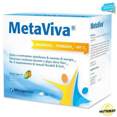 Metagenics MetaViva MgK Vit. C - 20 bustine VITAMINE