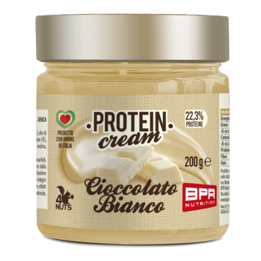 BPR NUTRITION PROTEIN CREAM CIOCCOLATO BIANCO 200 g AVENE - ALIMENTI PROTEICI