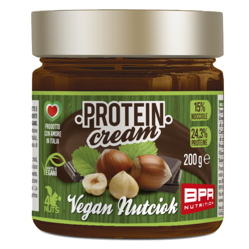 BPR NUTRITION PROTEIN CREAM VEGAN NUTCIOK 200 g AVENE - ALIMENTI PROTEICI