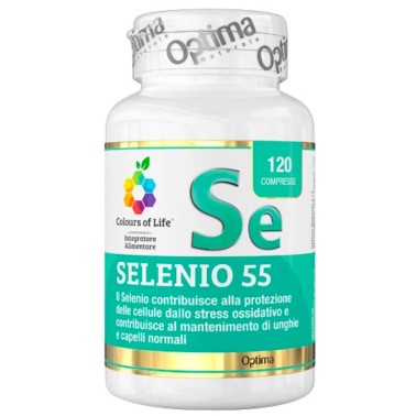Optima Selenio 55 - 120 caps BENESSERE-SALUTE
