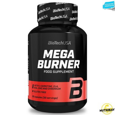 Biotech Usa Mega Burner - 90 caps BRUCIA GRASSI TERMOGENICI