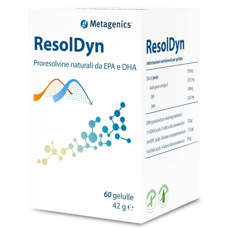 Metagenics ResolDyn - 60 Gellule BENESSERE-SALUTE