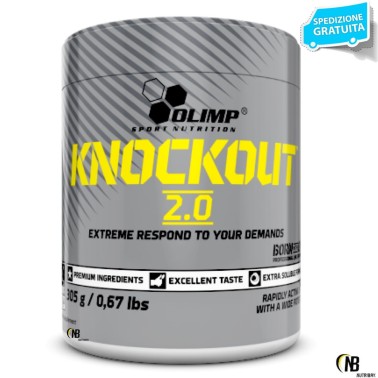 Olimp Knockout 2.0 305 gr. Pre-workout con Beta Alanina Citrullina Arginina PRE ALLENAMENTO