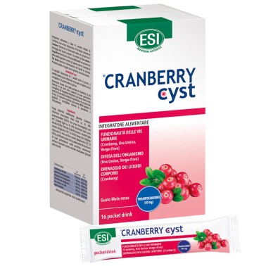 Esi Cranberry Cyst - 16 pocket drink BENESSERE-SALUTE