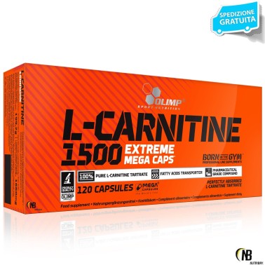 OLIMP L-Carnitina 1500 Extreme 120 MEGA CAPS CARNITINA