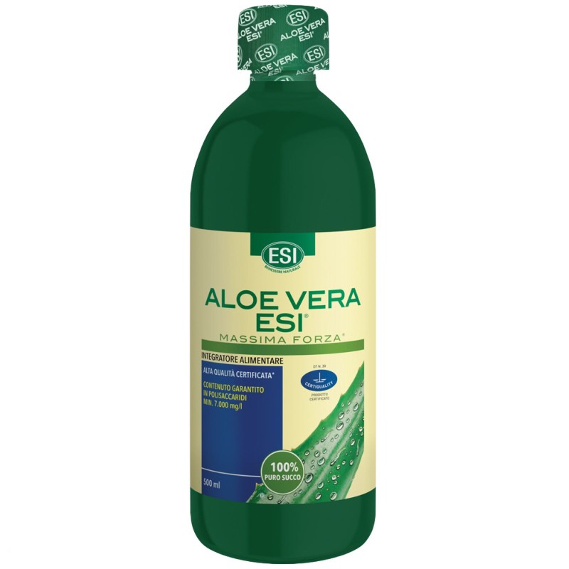 Esi Aloe Vera Succo Massima Forza - 1000 ml BENESSERE-SALUTE