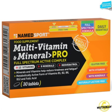 Named Sport Multi-Vitamin & Mineral Pro - 30 cpr VITAMINE