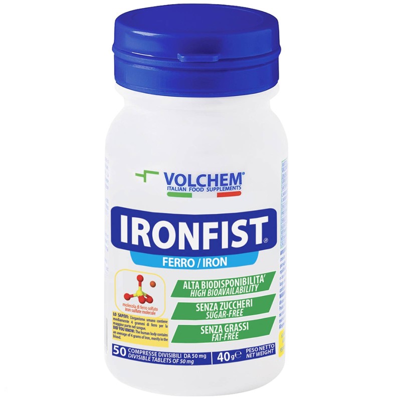 Volchem Ironfist - 50 cpr BENESSERE-SALUTE