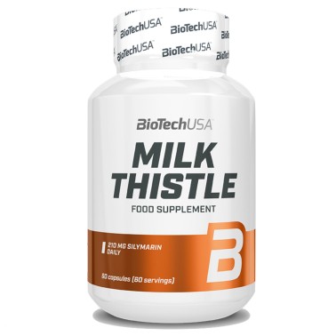 Biotech USA Milk thistle - 60 caps BENESSERE-SALUTE