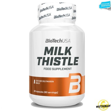Biotech USA Milk thistle - 60 caps BENESSERE-SALUTE