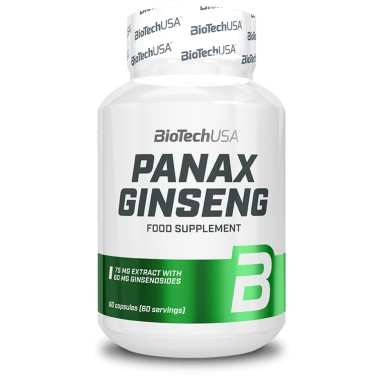 Biotech USA Panax Ginseng - 60 caps BENESSERE-SALUTE