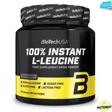 Biotech USA Instant L-Leucine - 277 g AMINOACIDI BCAA