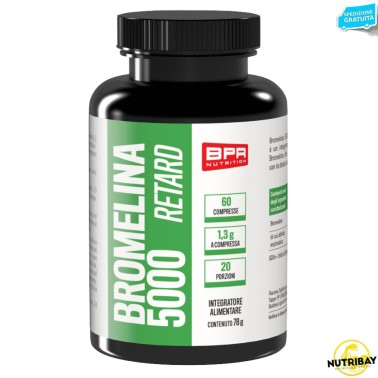 BPR Nutrition Bromelina 5000 Retard - 60 cpr BENESSERE-SALUTE