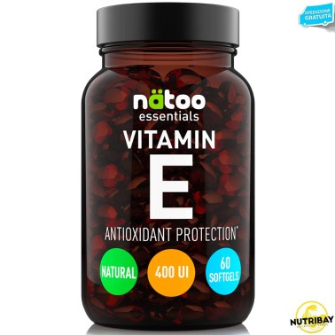 Natoo Essentials Vitamin E - 60 softgels VITAMINE