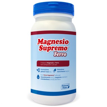 Natural Point Magnesio Supremo Ferro - 150 gr BENESSERE-SALUTE