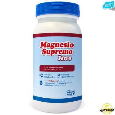 Natural Point Magnesio Supremo Ferro - 150 gr BENESSERE-SALUTE