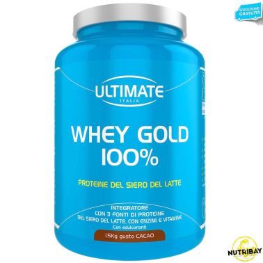 Ultimate Italia Whey Gold 100% - 1,5 Kg PROTEINE