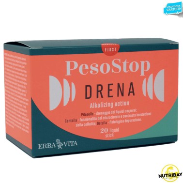 Erba Vita Peso Stop Drena - 20 liquid stick da 15 ml DRENANTI DIURETICI