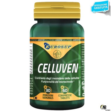 Eurosup Celluven 60 cpr. Integratore Anti Cellulite con Centella BENESSERE-SALUTE