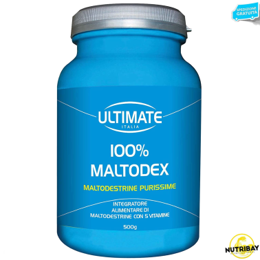 Ultimate Italia 100% Maltodex - 500 gr CARBOIDRATI - ENERGETICI