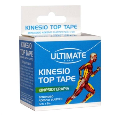 Ultimate Italia Kinesio Top Tape - 1 elastico da 5cm x 5 m ACCESSORI
