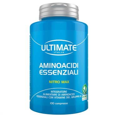 Ultimate Italia Aminoacidi Essenziali Nitro Max - 100 cpr AMINOACIDI COMPLETI / ESSENZIALI