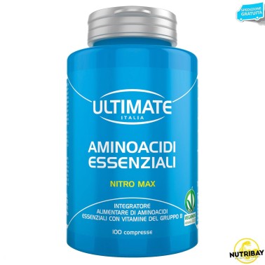 Ultimate Italia Aminoacidi Essenziali Nitro Max - 100 cpr AMINOACIDI COMPLETI / ESSENZIALI