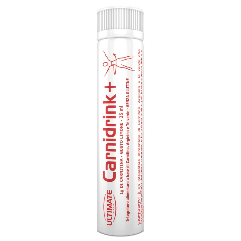 Ultimate Italia Carnidrink - 1 fiala 25 ml CARNITINA