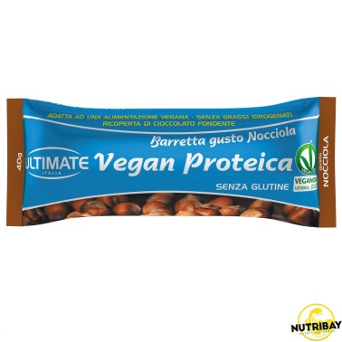Ultimate Italia Barretta Vegan Proteica - 1 barretta da 40 gr BARRETTE ENERGETICHE