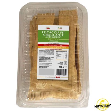 Ri.Ma. Benessere Focaccia Croccante Fit Proteica al Rosmarino - 150 gr AVENE - ALIMENTI PROTEICI