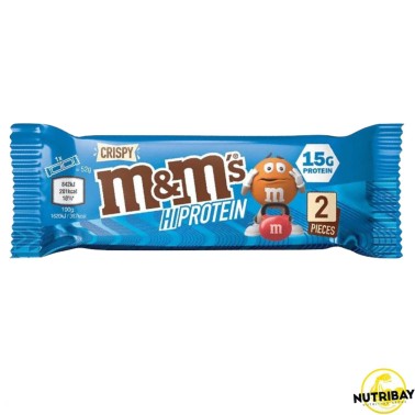 Mars M&M's Protein Crispy Bar - 1 barretta da 52 gr BARRETTE ENERGETICHE