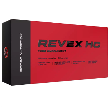 Scitec Nutrition Revex HC - 120 caps BRUCIA GRASSI TERMOGENICI