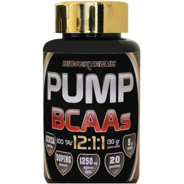 Bio Extreme Pump BCAA 12:1:1 - 100 tav AMINOACIDI BCAA