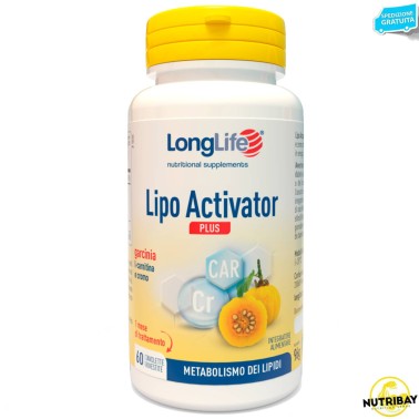 Long Life Lipo Activator Plus - 60 tav BRUCIA GRASSI TERMOGENICI