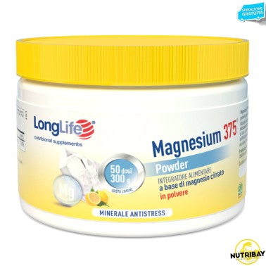 Long Life Magnesium 375® Powder - 300 gr SALI MINERALI