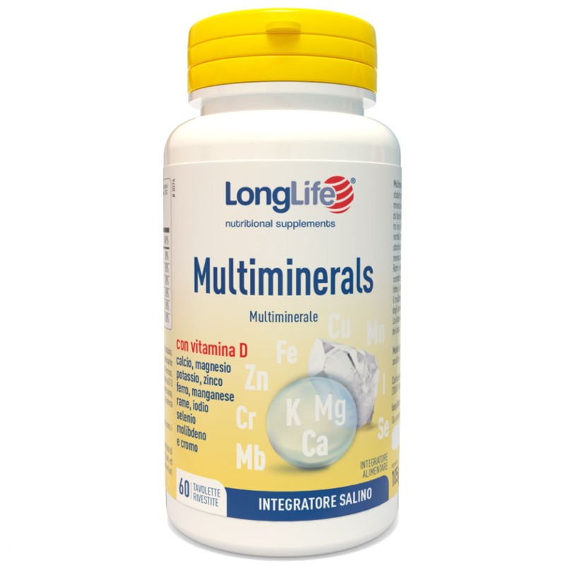 Long Life Multiminerals - 60 tav SALI MINERALI