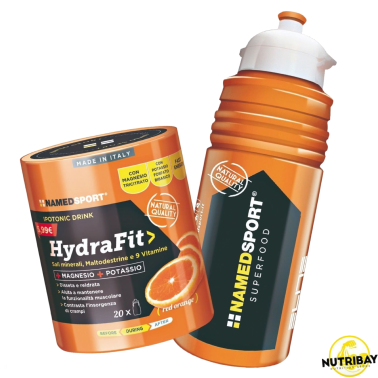 NAMED HYDRAFIT IPOTONICA CON SALI MINERALI MAGNESIO POTASSIO VITAMINE - 400 gr SALI MINERALI