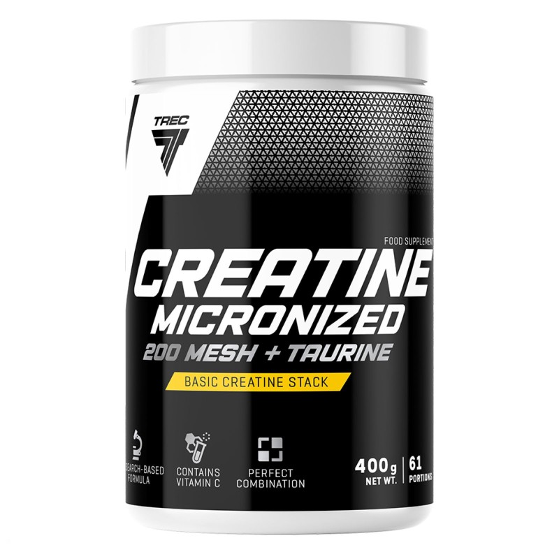 Trec Nutrition Creatine Micronized 200 Mesh+Taurine - 400 gr CREATINA