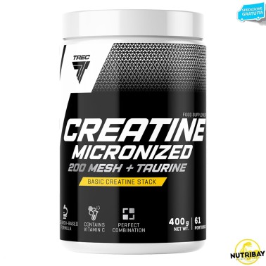 Trec Nutrition Creatine Micronized 200 Mesh+Taurine - 400 gr CREATINA