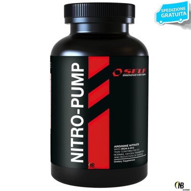 Self Muscle Nitro Pump 180 caps Arginina Nitrato + Vit B6 e b12 ARGININA