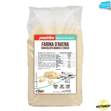 Pro Nutrition Farina D'avena - 1 Kg AVENE - ALIMENTI PROTEICI