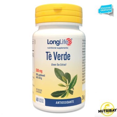 Long Life Tè Verde - 60 caps DRENANTI DIURETICI